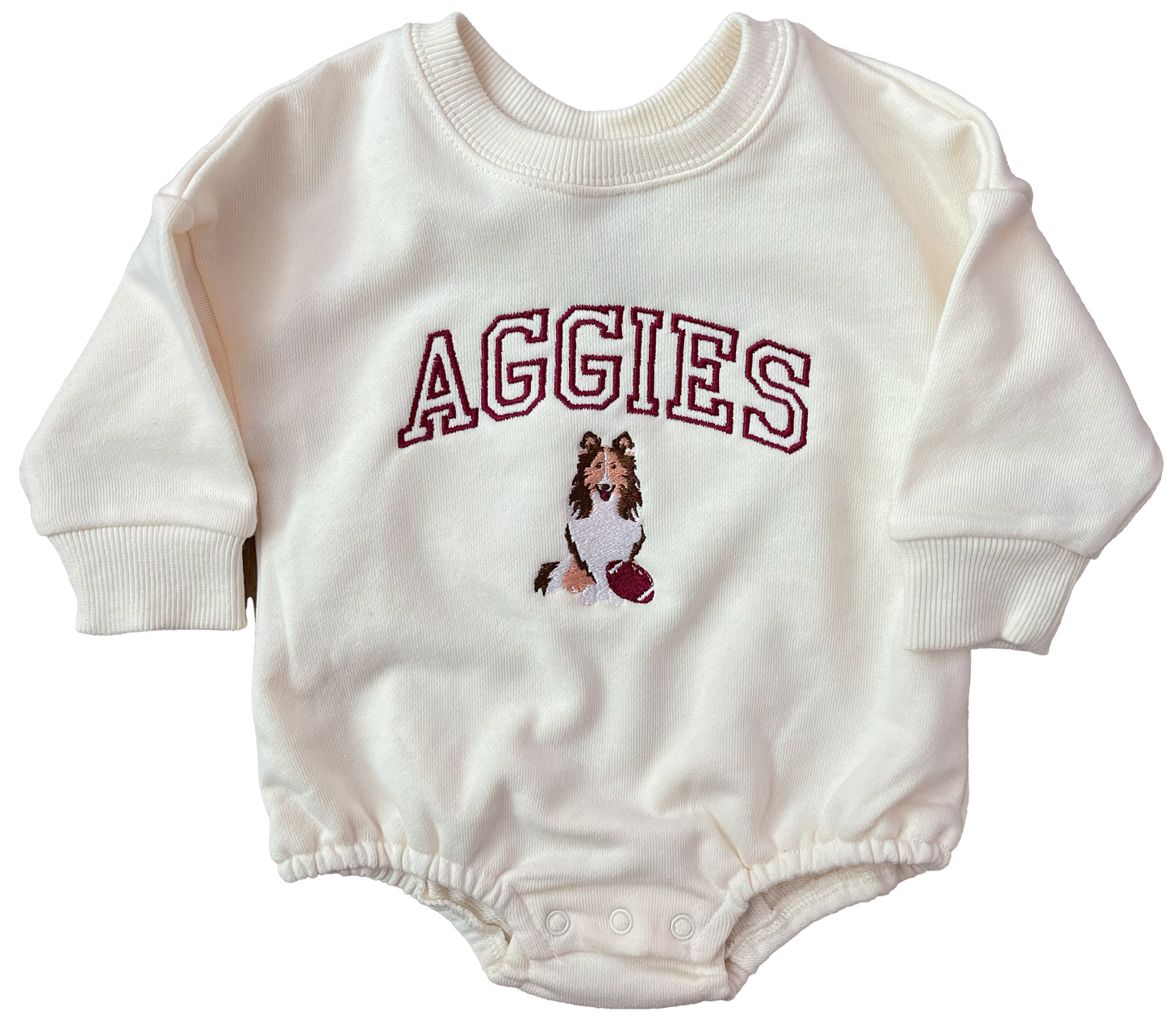 Unisex Texas A&M Aggies Reveille Bubble and Sweatshirt