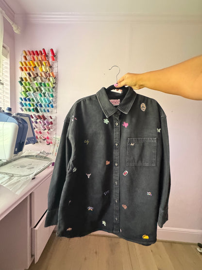 Favorite Things Icon Button-Down (boyfriend fit)