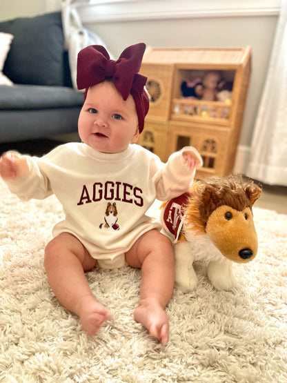 Unisex Texas A&M Aggies Reveille Bubble and Sweatshirt