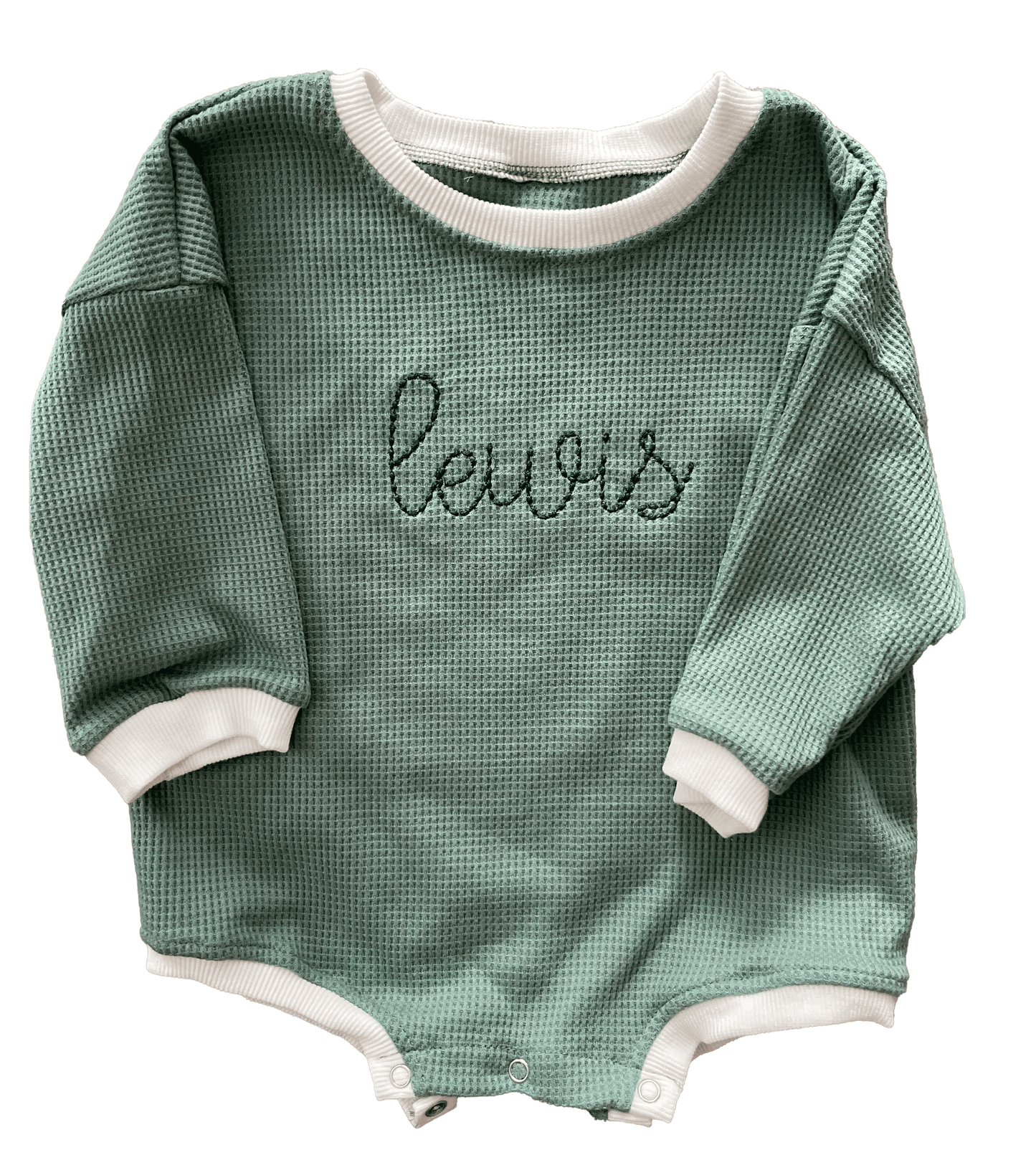 Waffle Baby Romper